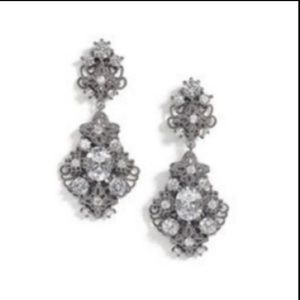 Cabi Mystic Rhinestone Silver Earrings #2166